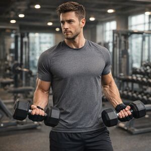 Lululemon Mens Size XL Metal Tech Shirt Grey Sweat Wicking Quick Dry